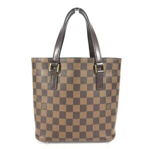 LOUIS VUITTON N51171 Damier SPO Vavan PM Tote Bag Hand Bag Canvas Ebene Brown